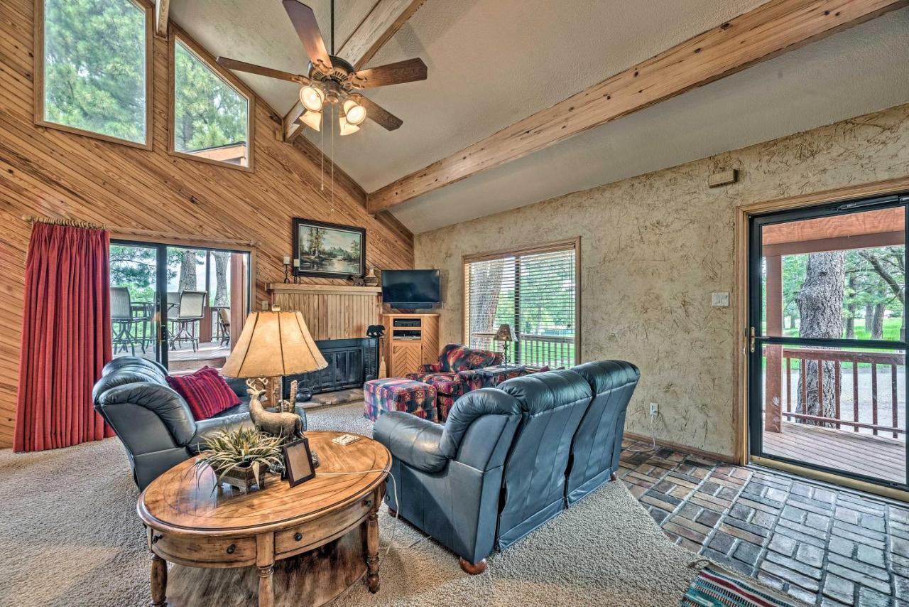 Cozy Ruidoso Cabin With Private Hot Tub And Large Deck エクステリア 写真