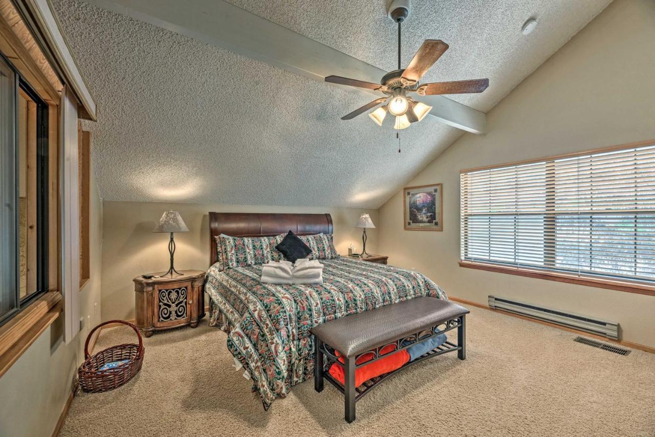 Cozy Ruidoso Cabin With Private Hot Tub And Large Deck エクステリア 写真