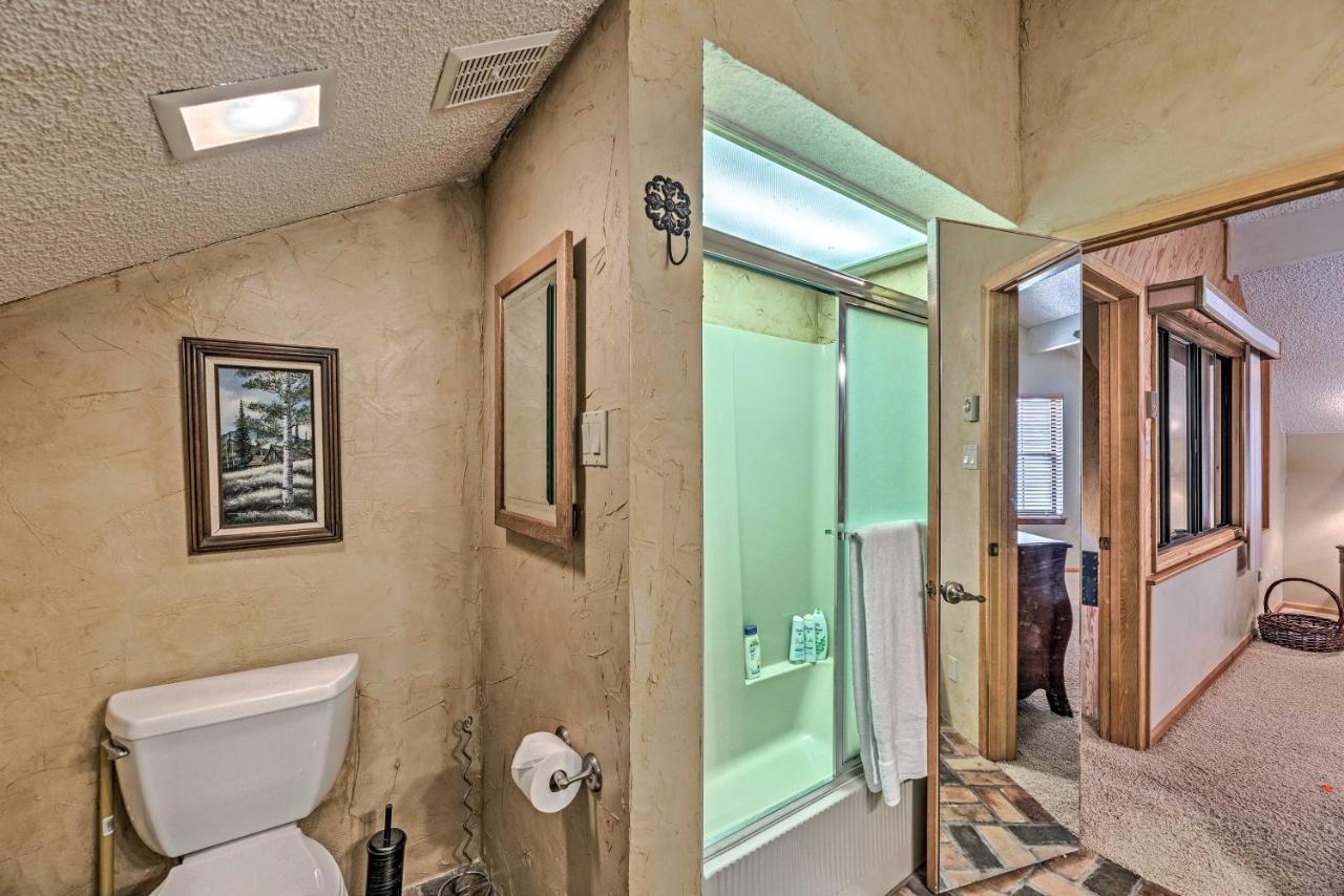 Cozy Ruidoso Cabin With Private Hot Tub And Large Deck エクステリア 写真