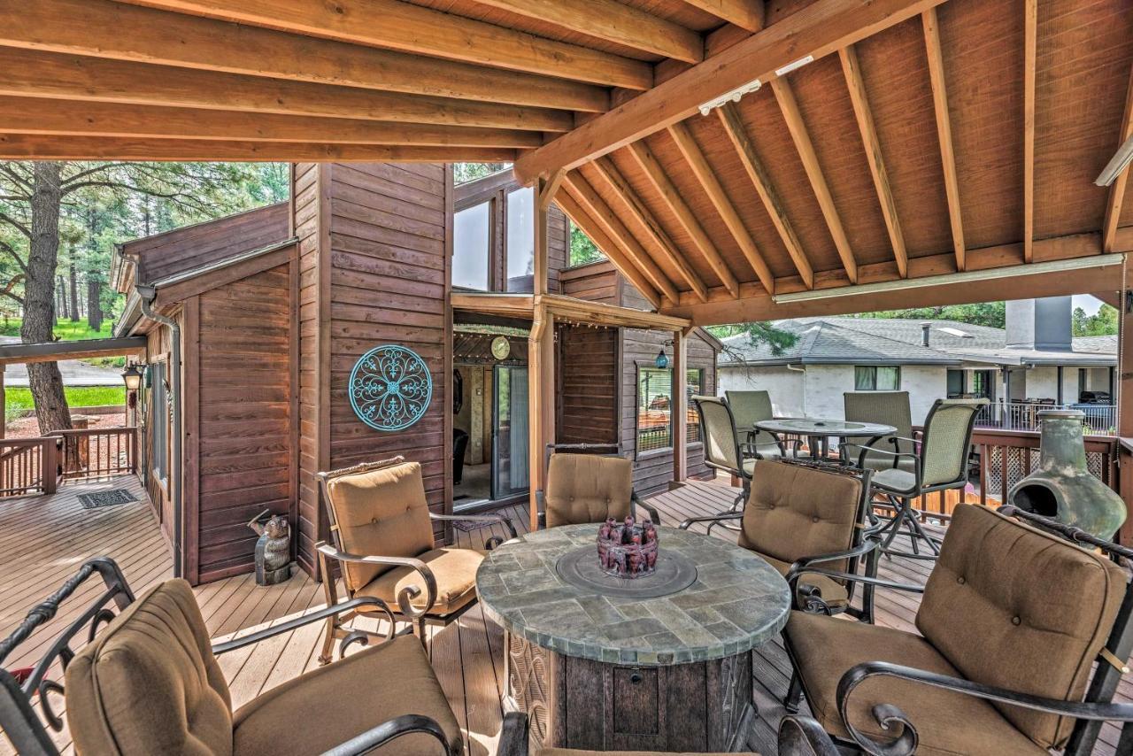 Cozy Ruidoso Cabin With Private Hot Tub And Large Deck エクステリア 写真
